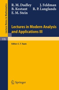 Cover Lectures in Modern Analysis and Applications III