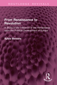 Cover From Renaissance to Revolution