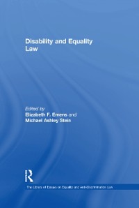 Cover Disability and Equality Law