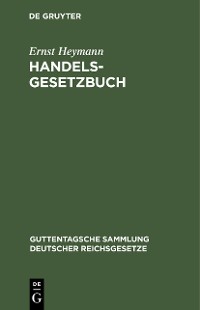 Cover Handelsgesetzbuch