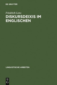 Cover Diskursdeixis im Englischen