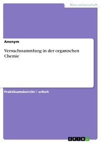 Cover Versuchssammlung in der organischen Chemie