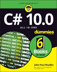 Cover C# 10.0 All-in-One For Dummies