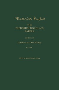 Cover Frederick Douglass Papers