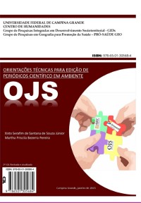 Cover Orientações Técnicas Para Edição De Periódicos Científicos Em Ojs