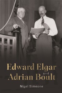 Cover Edward Elgar and Adrian Boult