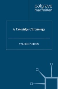 Cover Coleridge Chronology