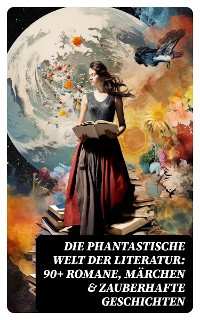 Cover Die phantastische Welt der Literatur: 90+ Romane, Märchen & Zauberhafte Geschichten
