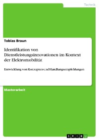 Cover Identifikation von Dienstleistungsinnovationen im Kontext der Elektromobilität