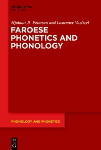 Cover Faroese Phonetics and Phonology