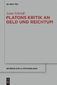Cover Platons Kritik an Geld und Reichtum