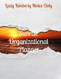Cover Sunrise Organizational Planner
