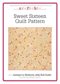 Cover Sweet Sixteen Quilt Pattern