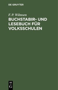 Cover Buchstabir- und Lesebuch für Volksschulen