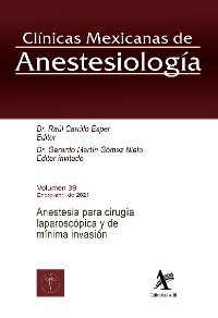 Cover Anestesia para cirugía laparoscópica y de mínima invasión