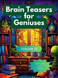 Cover Brain Teasers for Geniuses