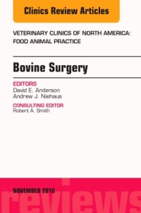 Cover Ruminant Surgery, An Issue of Veterinary Clinics of North America: Food Animal Practice