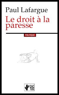 Cover Le droit a la paresse