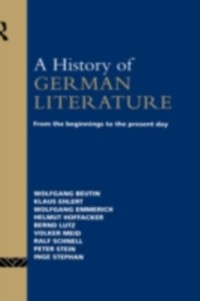 Cover History of German Literature