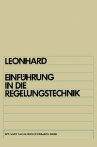 Cover Einführung in die Regelungstechnik