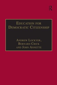 Cover Education for Democratic Citizenship