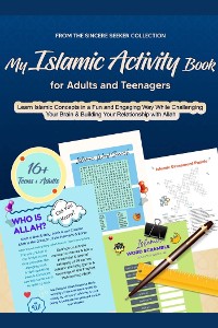 Cover My Islamic Activity Book for Adults and Teenagers