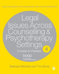 Cover Legal Issues Across Counselling & Psychotherapy Settings