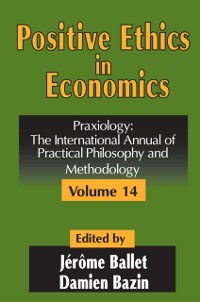 Cover Positive Ethics in Economics