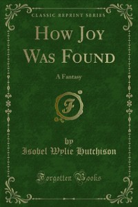 Cover How Joy Was Found
