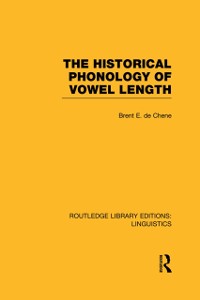Cover Historical Phonology of Vowel Length