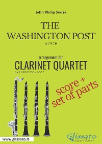 Cover The Washington Post - Clarinet Quartet score & parts