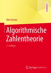 Cover Algorithmische Zahlentheorie