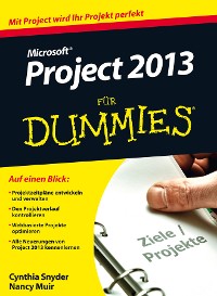 Cover Microsoft Project 2013 für Dummies