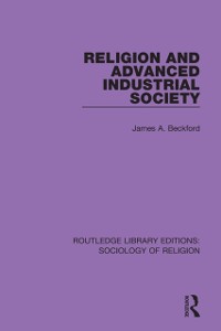 Cover Religion and Advanced Industrial Society