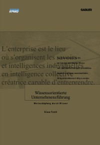Cover Wissensorientierte Unternehmensführung