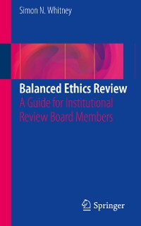 Cover Balanced Ethics Review