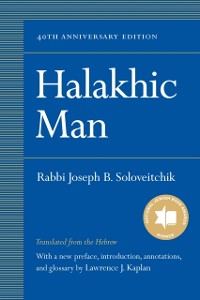 Cover Halakhic Man