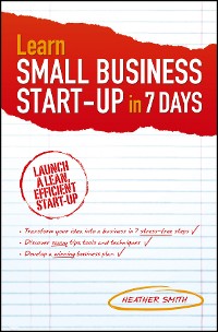 Cover Learn Small Business Startup in 7 Days
