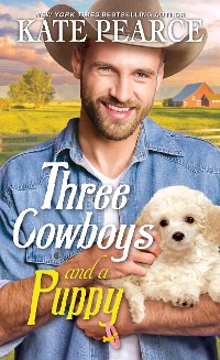 Cover Three Cowboys and a Puppy