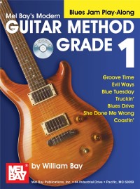 Cover &quote;Modern Guitar Method&quote; Series Grade 1, Blues Jam Play-Along