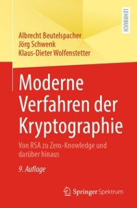 Cover Moderne Verfahren der Kryptographie