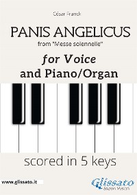 Cover Panis Angelicus - Voice and piano/organ (in 5 keys)