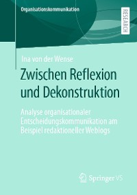 Cover Zwischen Reflexion und Dekonstruktion