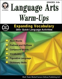 Cover Language Arts Warm-Ups, Grades 5 - 8