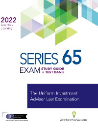 Cover Series 65 Exam Study Guide 2022 + Test Bank