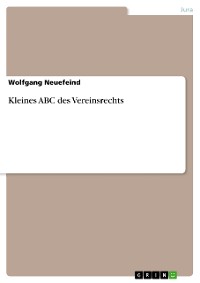 Cover Kleines ABC des Vereinsrechts