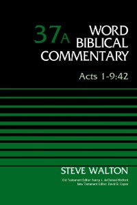 Cover Acts 1-9:42, Volume 37A