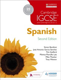 Cover Cambridge IGCSE  Spanish Student Book Second Edition