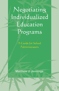 Cover Negotiating Individualized Education Programs