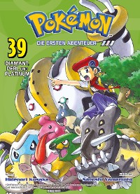 Cover Pokémon - Die ersten Abenteuer, Band 39 - Diamant, Perl und Platinum